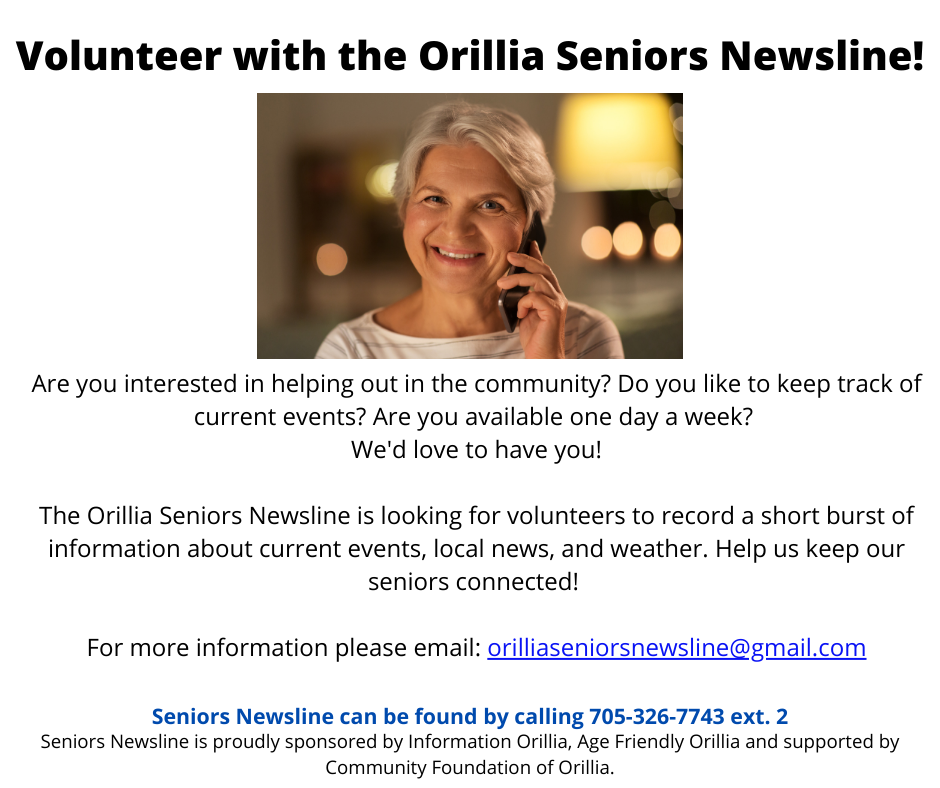Newsline Request for Volunteers
